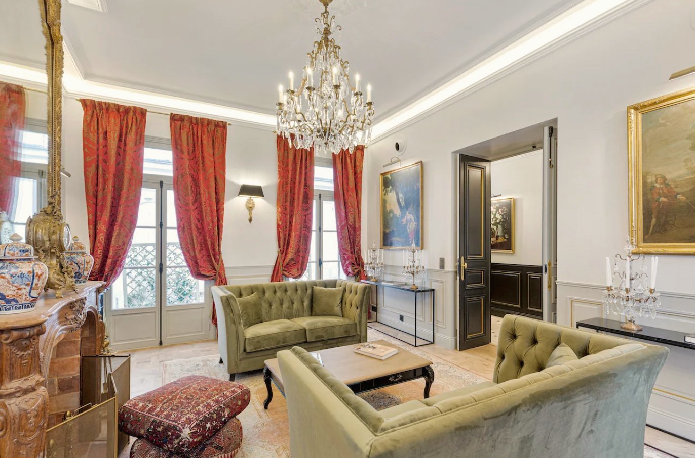 Salle à manger haussmannienne Paris